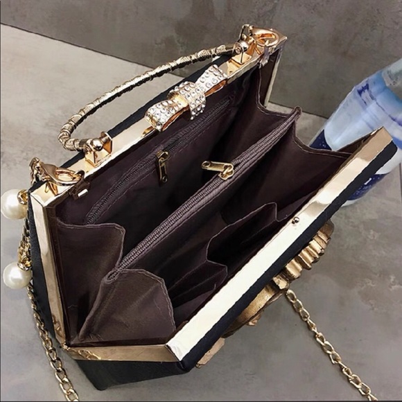 New Rose Pearl Goddess Crossbody Bag (Pink) - Picture 8 of 9